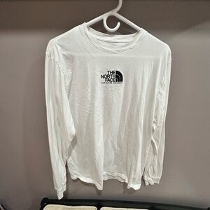 The North Face Men's Classic White Long Sleeve Tee